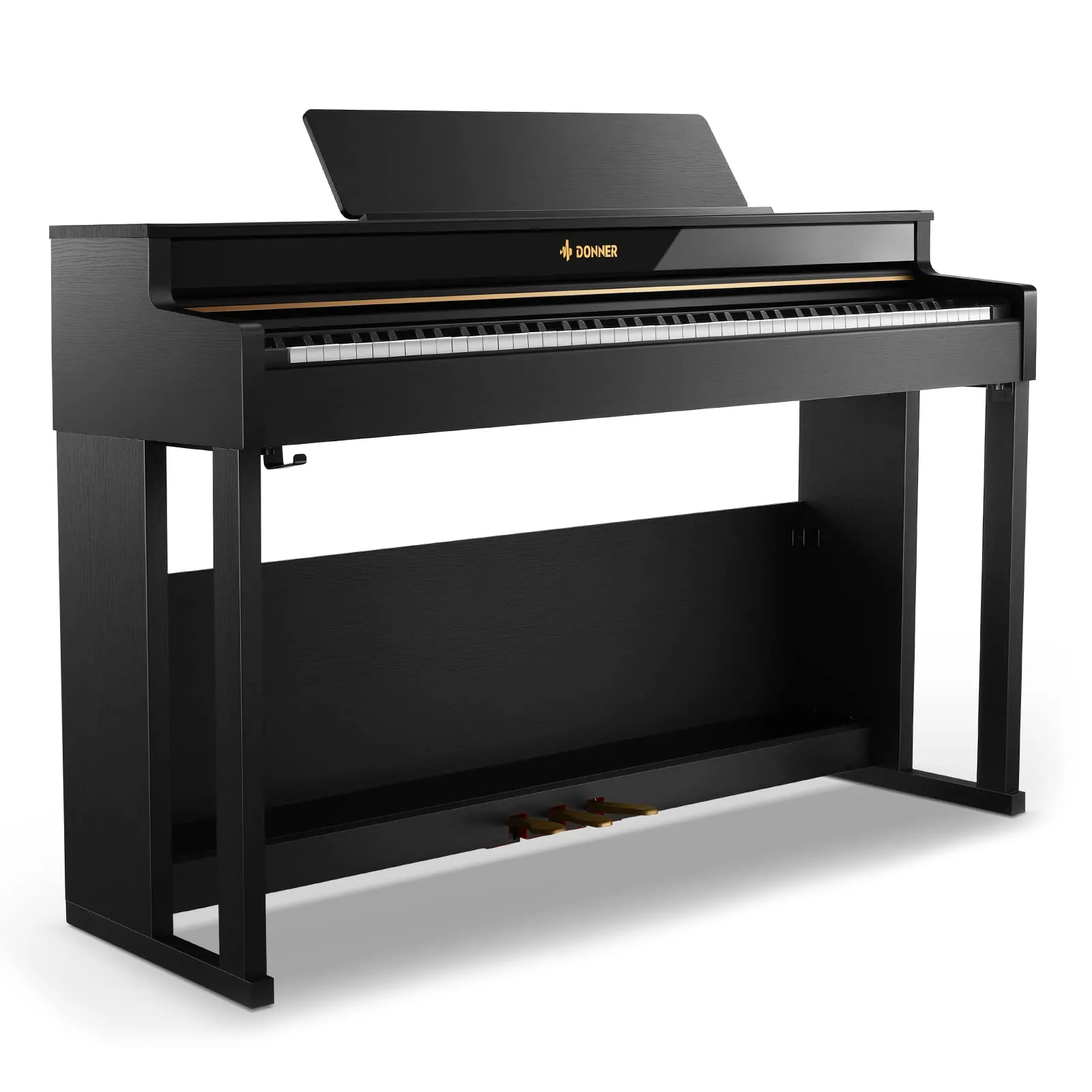 Premium 88-Key Weighted Digital Piano by Donner - DDP-400 for Beginners & Professionals