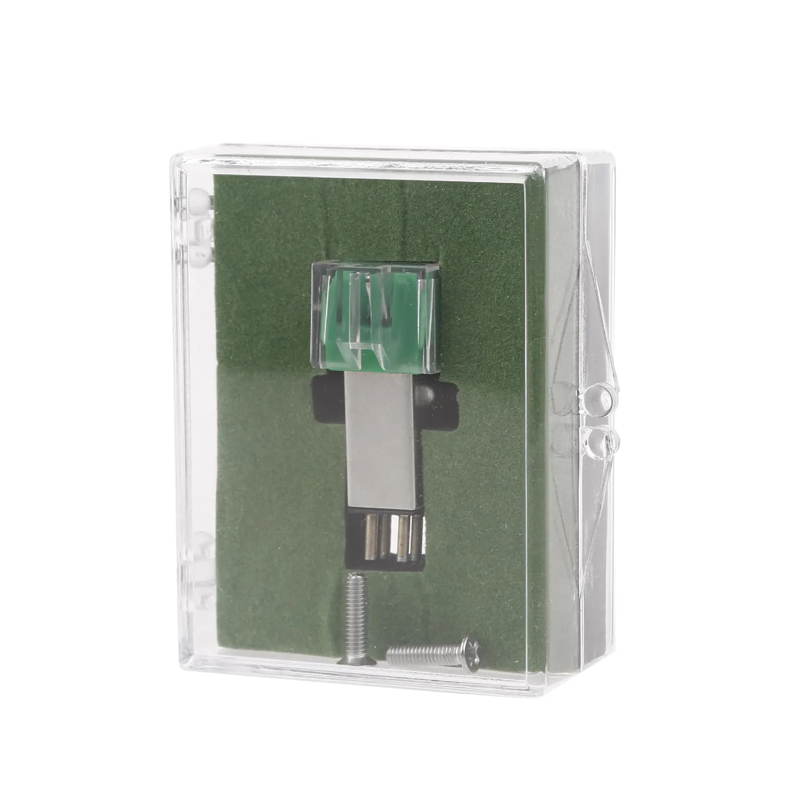 Professional Turntable Cartridge Stylus for ATN95E, AT93, Universal Aluminum Pickup Heads, Green/Silver/Black