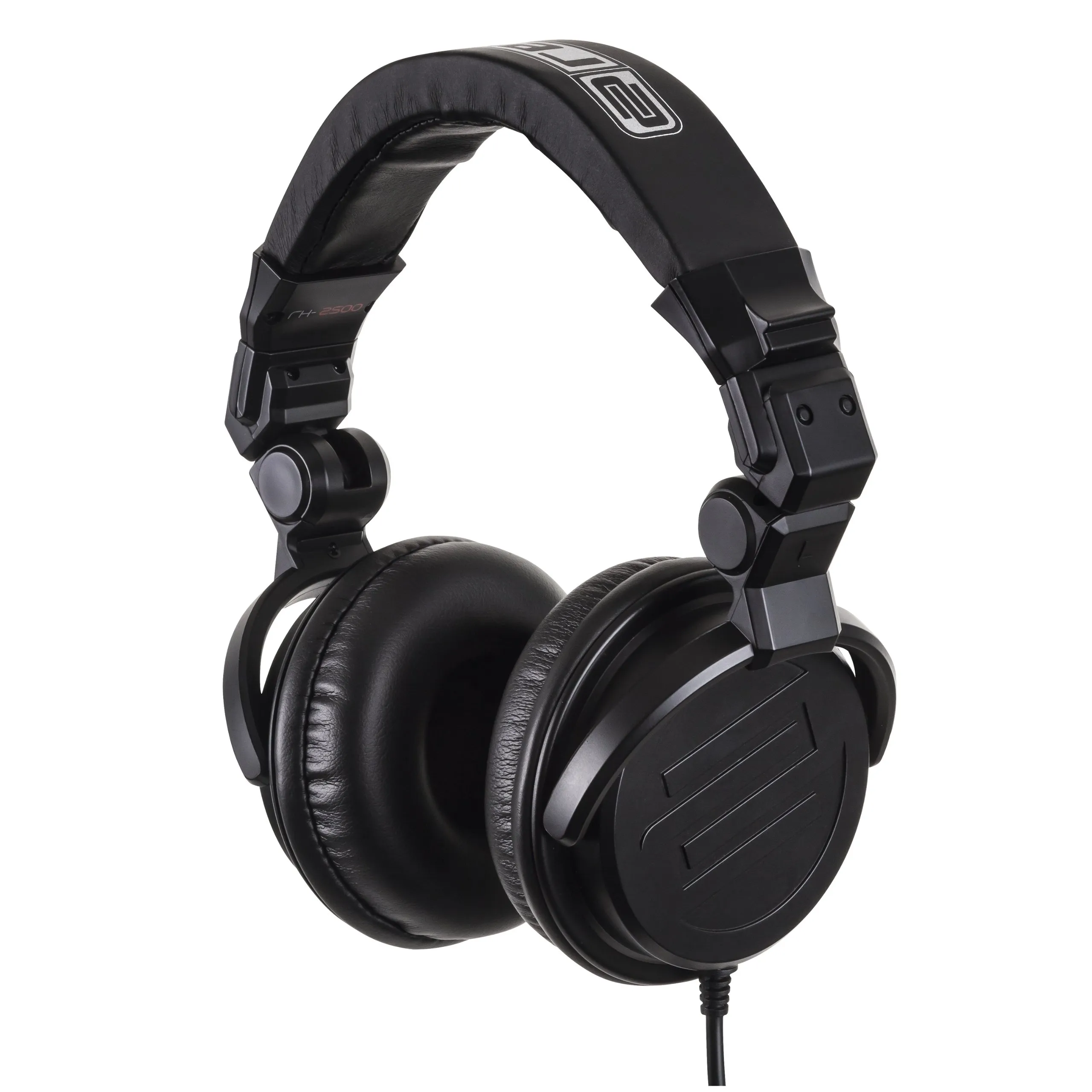 Reloop RH-2500 Professional DJ Headphones - Folding, Closed, Black - Exceptional Sound Quality