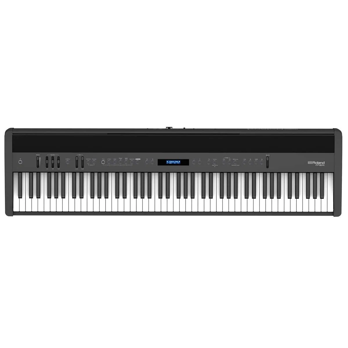 ROLAND FP-60X-BK Digital Piano - Compact Elegant Design with SuperNATURAL Sound and Bluetooth