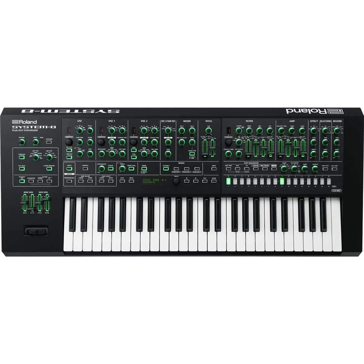 Roland SYSTEM-8 49-Key PLUG-OUT Synthesizer with Advanced ACB Technology and Effects