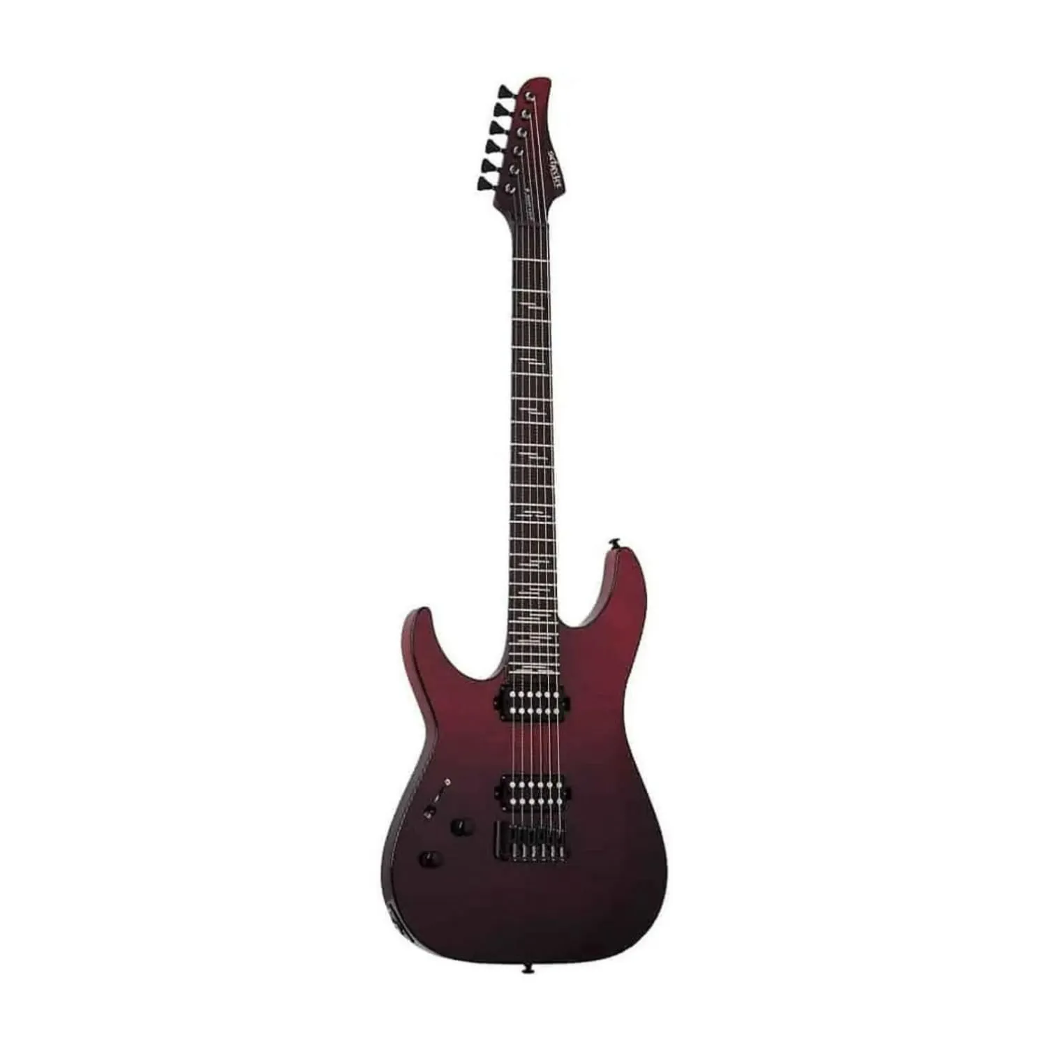 Schecter Reaper-6 Elite Left-handed Electric Guitar - Blood Burst with Humbucking Pickups