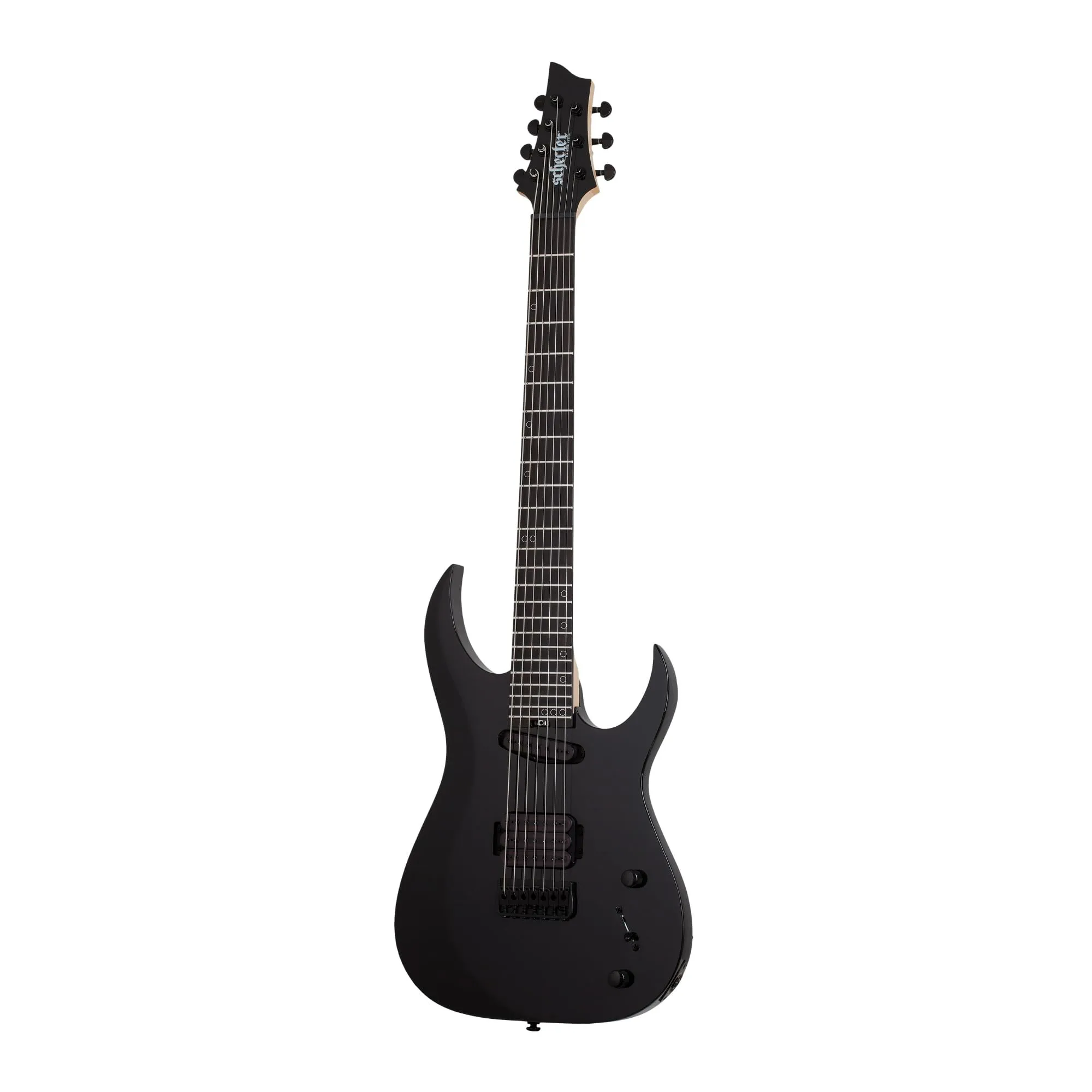 Schecter Sunset-6 Triad Electric Guitar - Gloss Black, Solidbody, Triple-coil & Single-coil Pickups