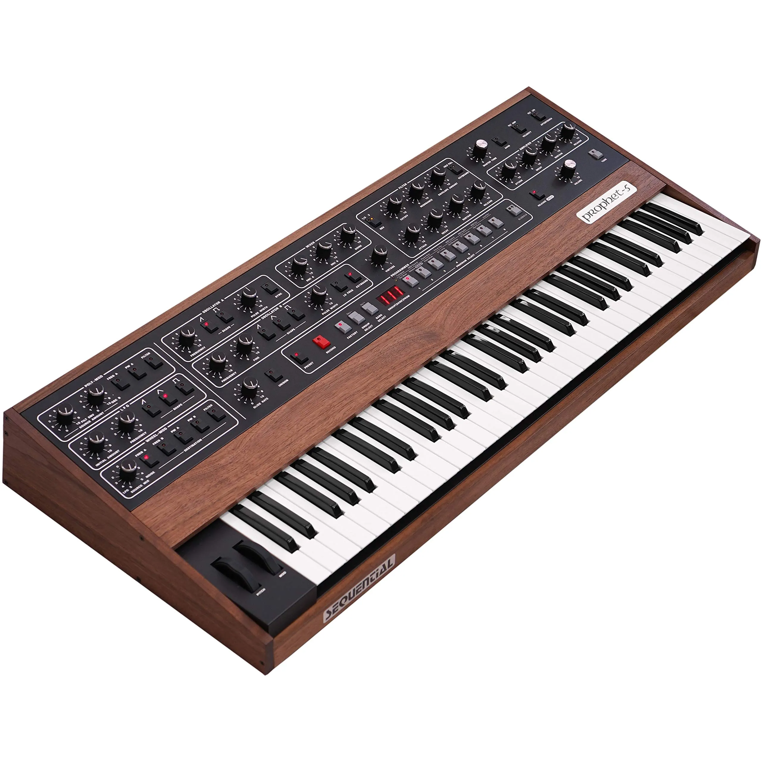 Sequential Prophet-5 61-key Analog Synthesizer with Aftertouch & 5-Voice Polyphony