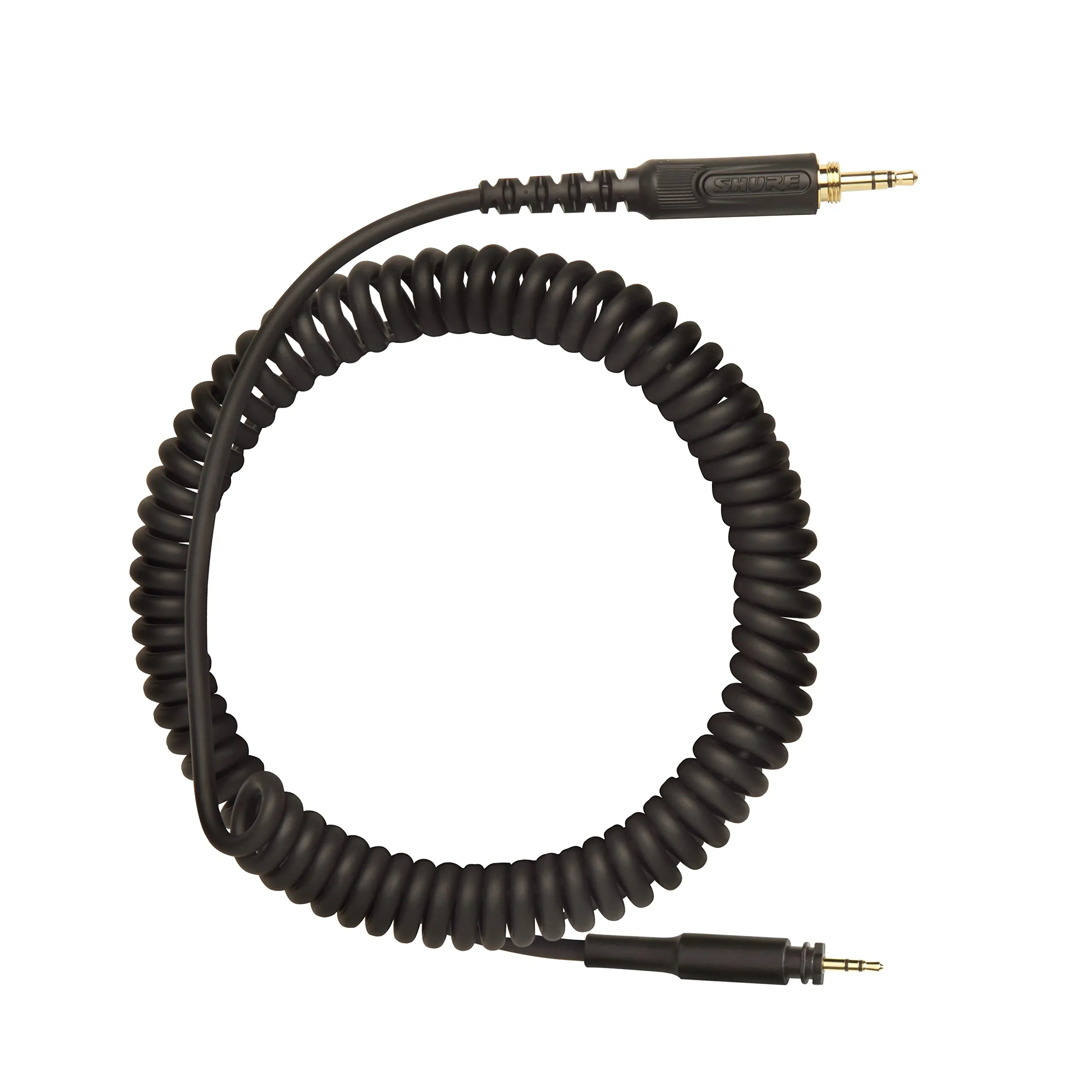 Shure SRH-Cable-Coiled 3.5MM Replacement Bayonet Audio Cable for SRH440A & SRH840A Headphones