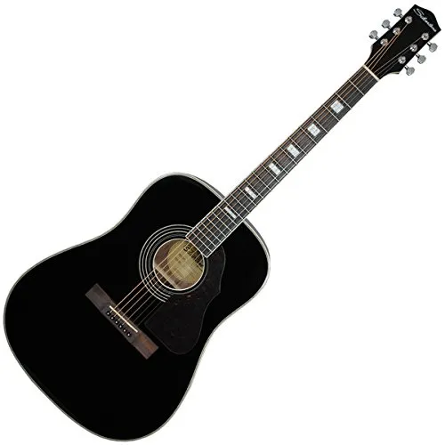 Silvertone 6 String Dreadnought Acoustic Guitar - Right Handed - 955BK Model