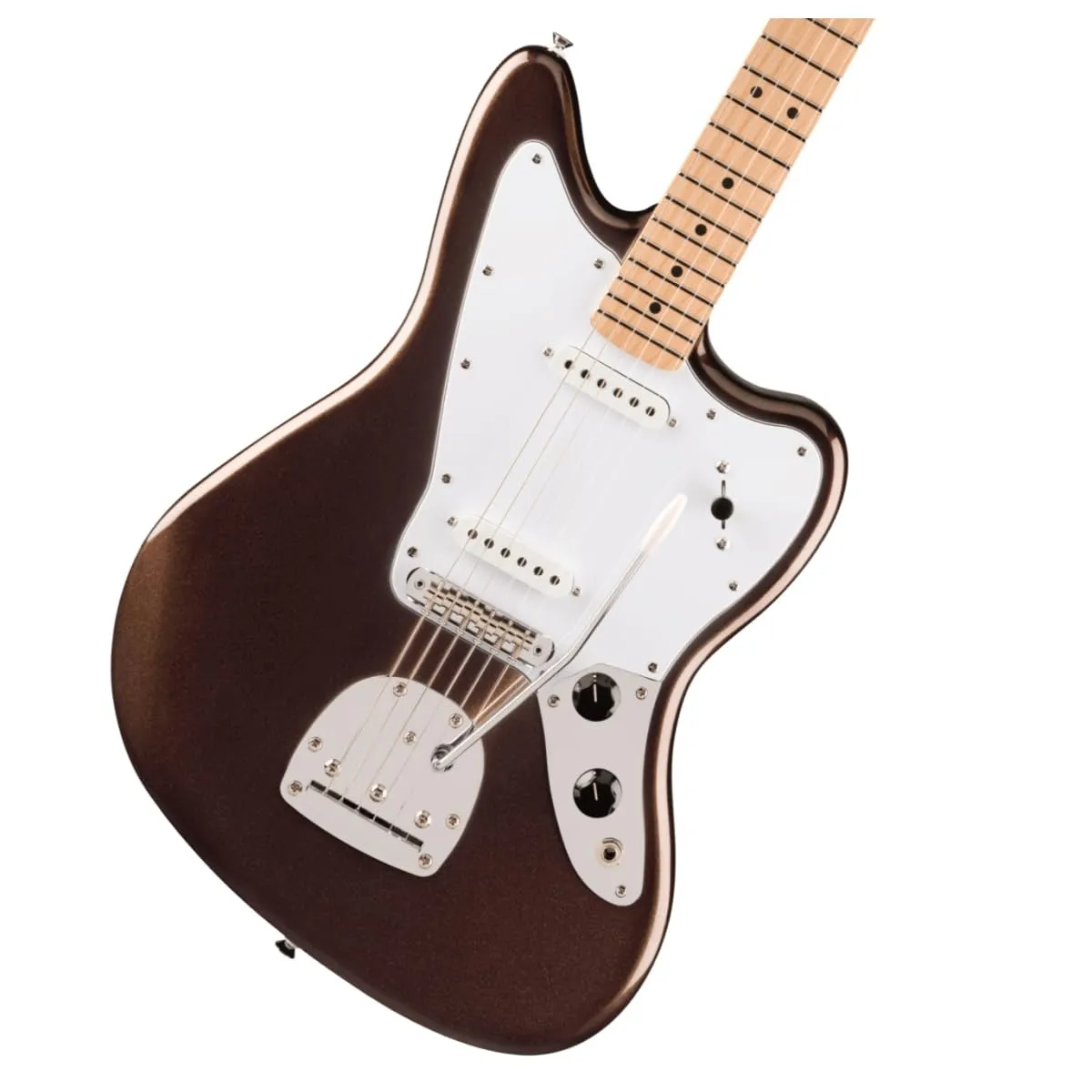 Squier Affinity Series Jaguar Electric Guitar - Mystic Metallic Brown, 2 Single-Coil Pickups