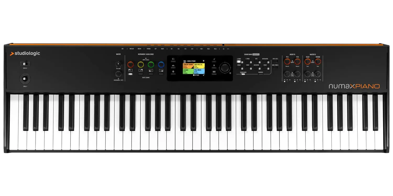 Studiologic NUMA-X-PIANO-73 Digital Piano with 200 Sounds and Streamlined User Interface