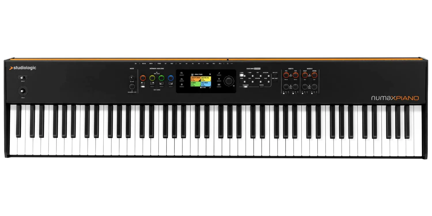 Studiologic NUMA-X-Piano-88 - 88-Key Digital Piano with Streamlined User Interface & 200 Sounds