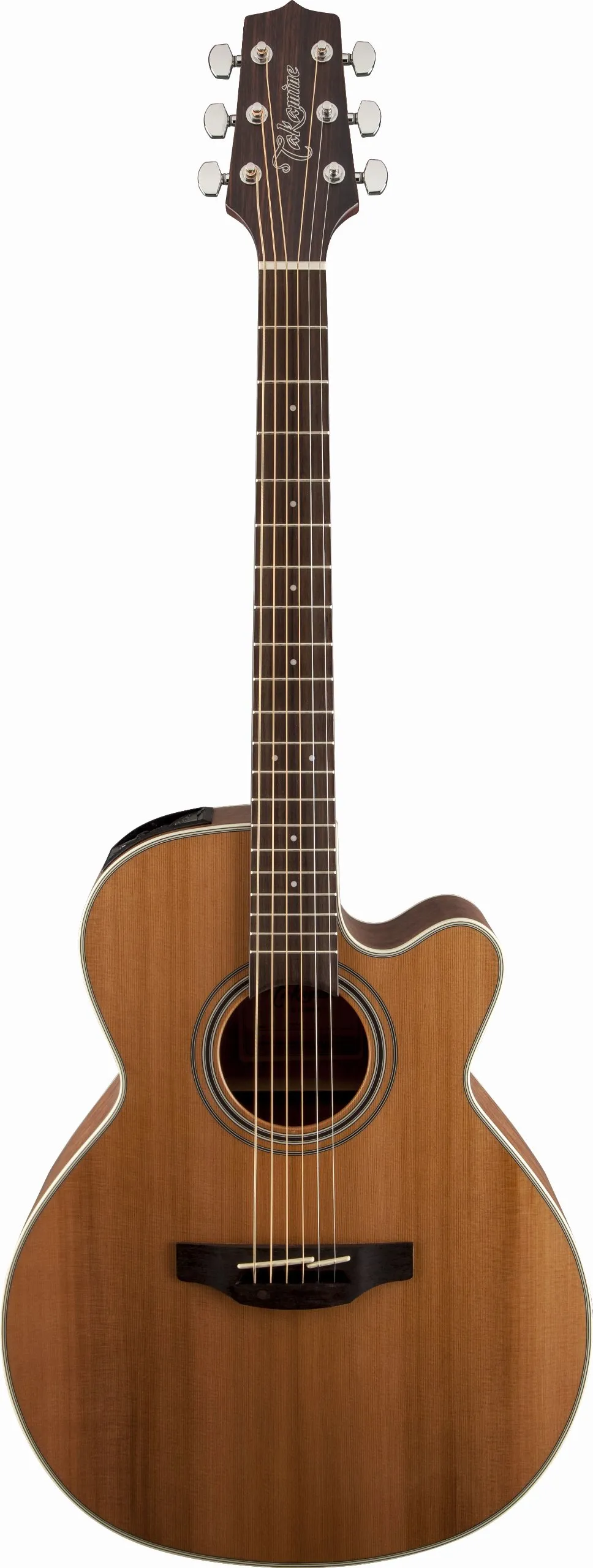 Takamine GN20CE-NS NEX Acoustic-Electric Guitar, Solid Cedar Top, Mahogany Back, Built-in Tuner