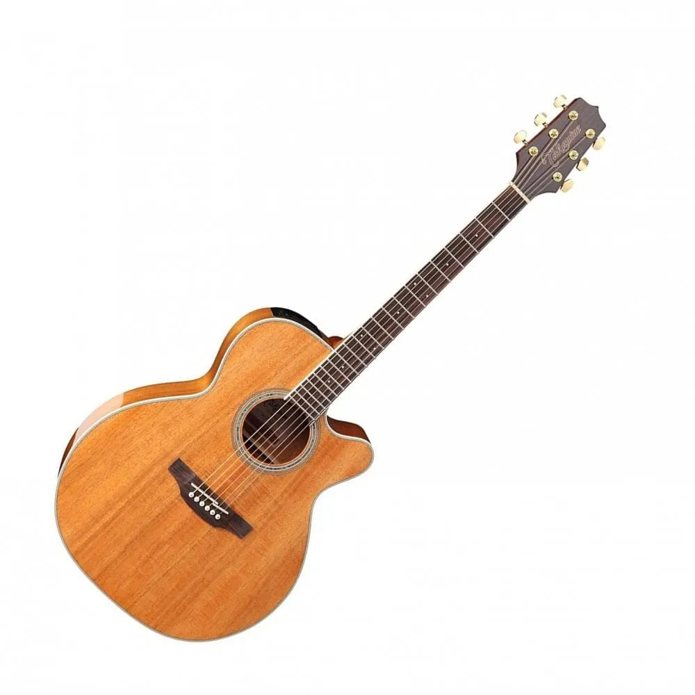 Takamine GN77KCE 6-String Acoustic-Electric Guitar - Natural Koa Top, Back & Sides, Jumbo Body