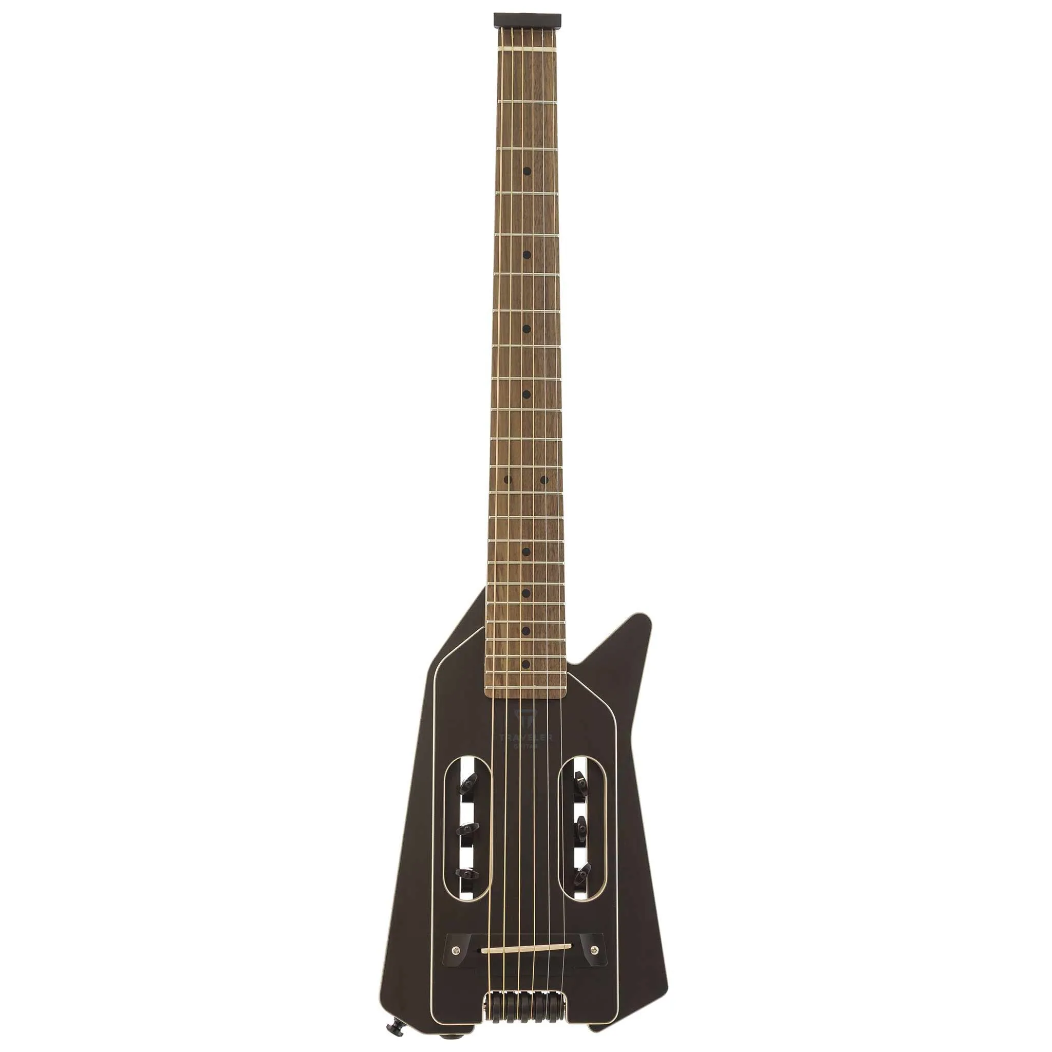 Traveler Guitar Electro 6 String Acoustic-Electric Guitar, Right, Black - Ultra-Light Edge Model