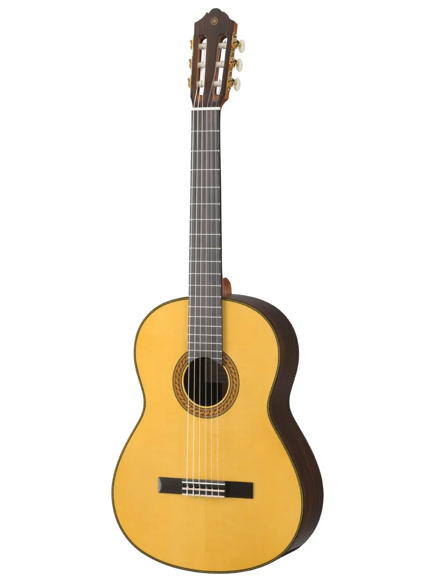 Yamaha CG192S Spruce Top Classical Guitar, Light Brown – Solid Engelmann Spruce, Rosewood Back