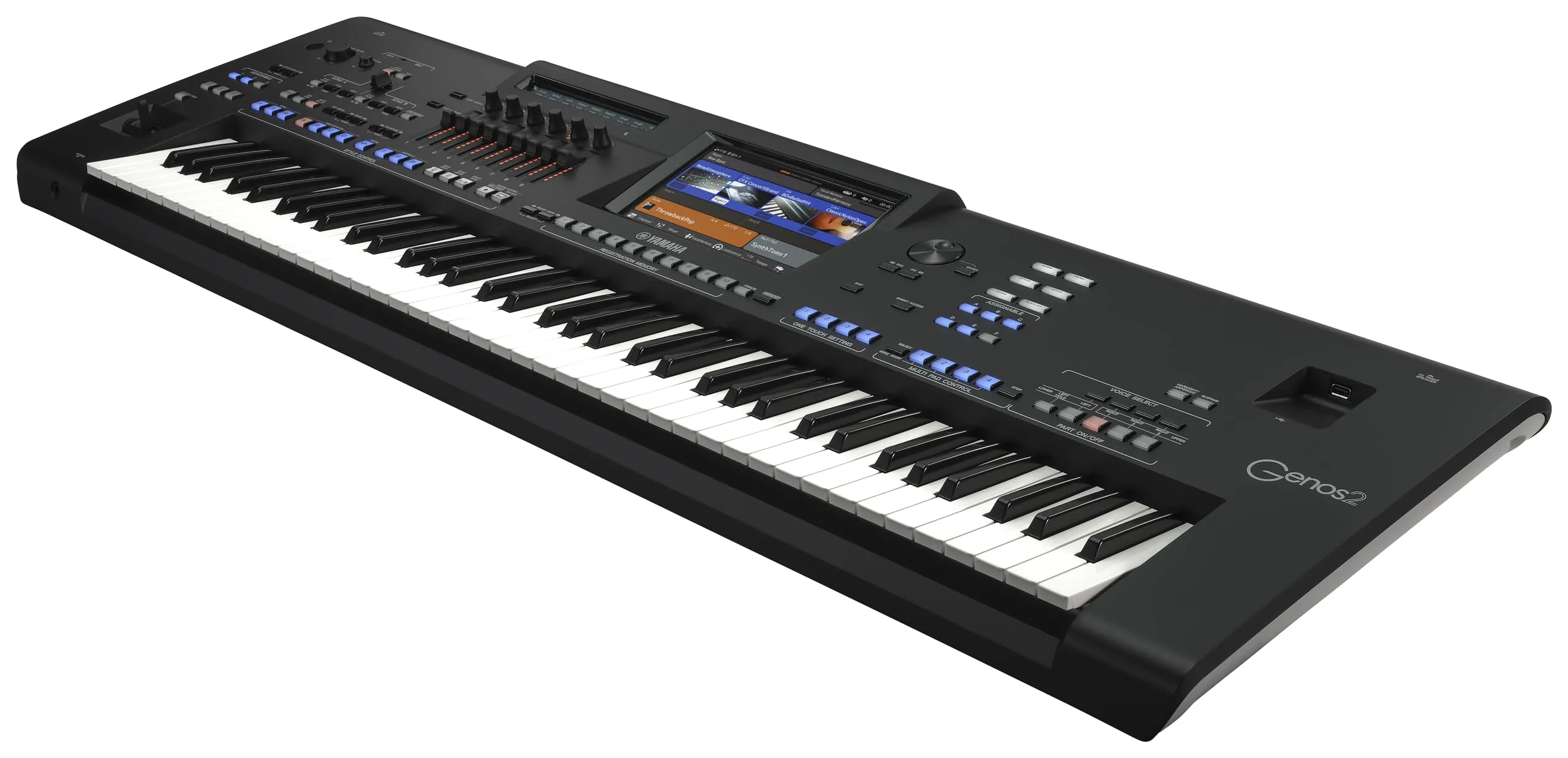 Yamaha GENOS2 76-Key Keyboard Production Station with Accompaniment Styles & Voice Expansion